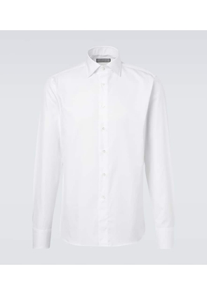 Canali Cotton poplin shirt