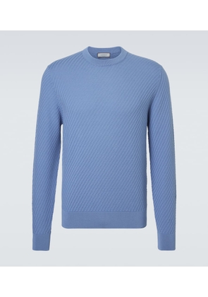 Canali Cotton and silk sweater