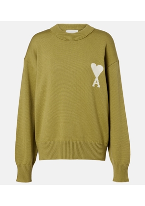 Ami Paris Ami De Cour wool and cotton sweater