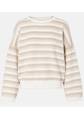 Brunello Cucinelli Striped cotton sweater