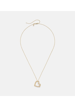 Sydney Evan 14kt gold (585/1000) necklace with diamonds