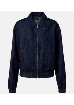 7 For All Mankind Denim bomber jacket