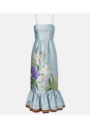 Alemais Alfie floral midi dress