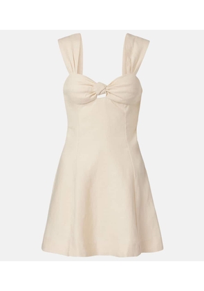 Faithfull Pallida linen minidress