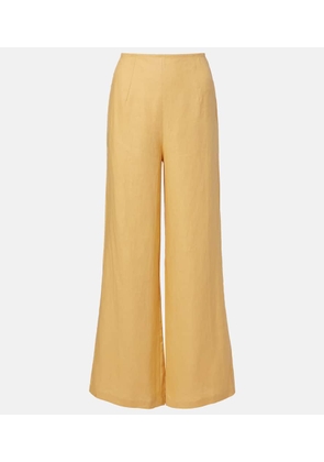 Faithfull Syna linen wide-leg pants
