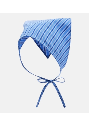 Faithfull Lucia checked cotton scarf