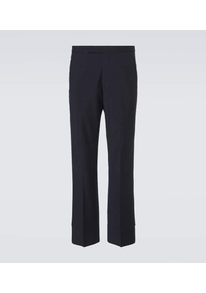 Prada Wool and mohair straight pants