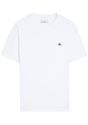 Vivienne Westwood Classic Logo Stretch-cotton T-shirt - White - S
