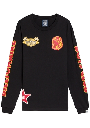 Billionaire Boys Club Appliquéd Cotton T-shirt - Black - XL