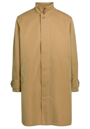 Tods Cotton Trench Coat - Beige - S