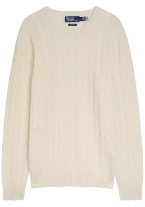 Polo Ralph Lauren Cable-knit Cashmere Jumper - Ecru - XL