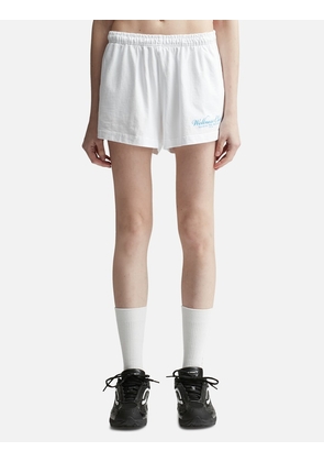 1800 Health Disco Shorts White/Ocean