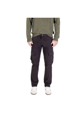 Lyle & Scott Black Cotton Cargo Pants - W31