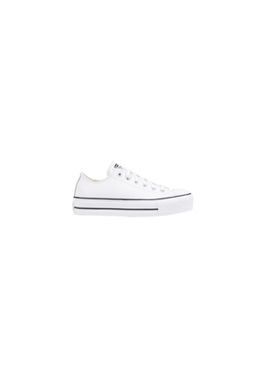 Converse White Leather Platform Sneakers - EU39.5/US9.5