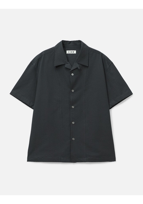 Panel Line Camp Collar Half Shirt