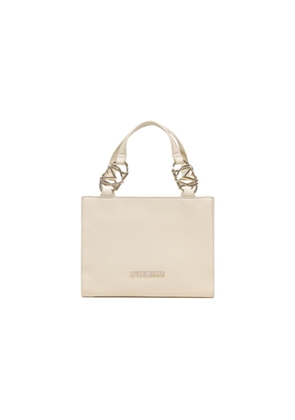 Love Moschino Beige Polyethylene Handbag