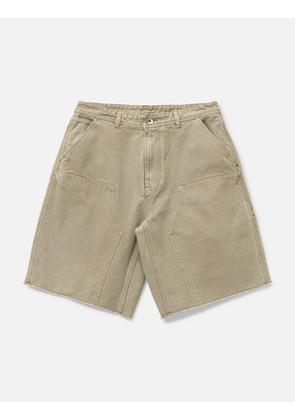 Over Dyed Bermuda Double Knee Pants