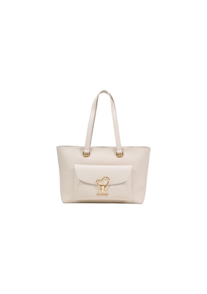 Love Moschino Beige Polyethylene Handbag