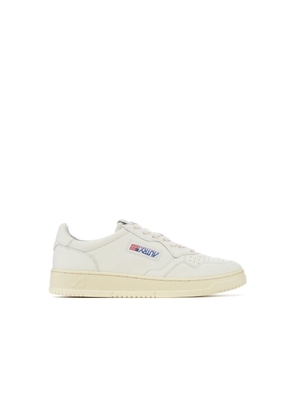 Autry White Leather Low Top Sneakers - EU41/US8