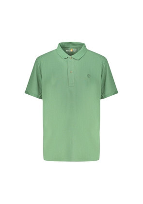 Timberland Verde Cotton Men Polo - 3XL