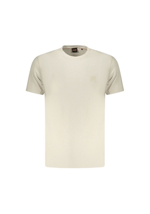 Hugo Boss Beige Cotton Men's Sweatshirt - S