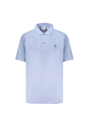Timberland Azzurro Cotton Mens Polo Shirt - 3XL