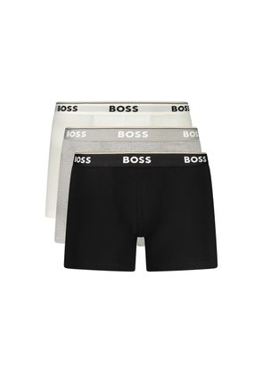 Hugo Boss Grigio Cotton Mens Underwear - S