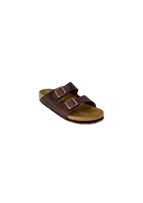 Birkenstock Brown Leather Slippers - EU41/US8