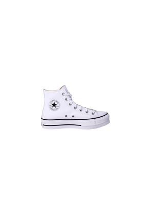Converse White Polyethylene Platform Sneakers - EU41/US11