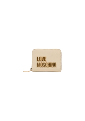 Love Moschino Beige Polyethylene Wallet