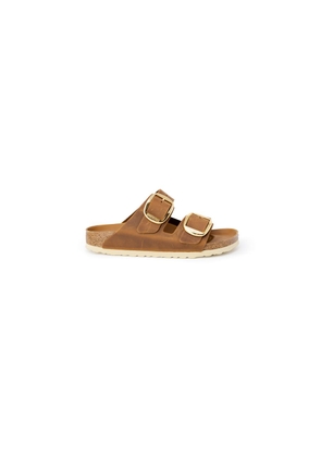 Birkenstock Brown Leather Slippers - EU37/US7
