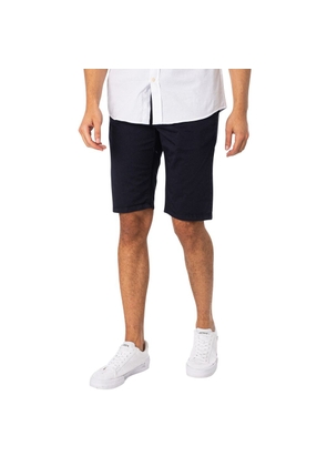Lyle & Scott Blue Cotton Bermuda Shorts - W36