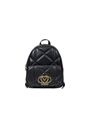 Love Moschino Black Polyethylene Backpack