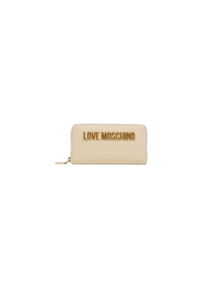 Love Moschino Beige Polyethylene Wallet