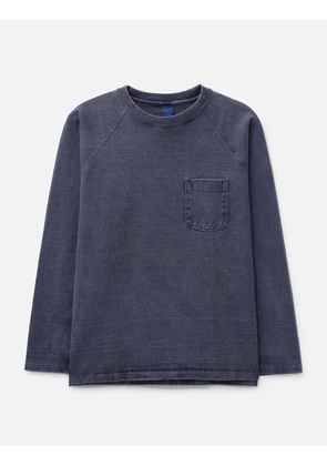 Heavy Jersey Long Sleeve Raglan Pocket T-Shirt