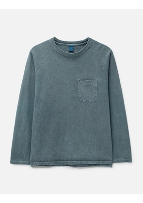 Heavy Jersey Long Sleeve Raglan Pocket T-Shirt