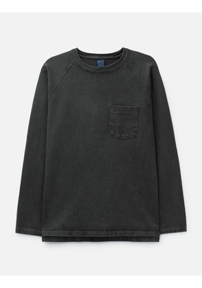 Heavy Jersey Long Sleeve Raglan Pocket T-Shirt