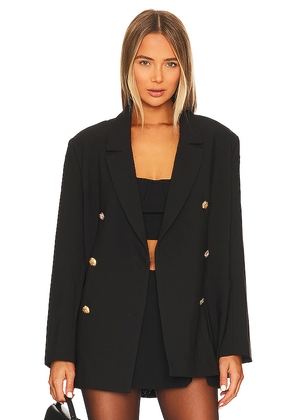 Bardot Odyssey Blazer in Black. Size S. Also in Aus 10/US M, Aus 12/US L, Aus 14/US XL, Aus 6/US XS, Aus 8/US S.
