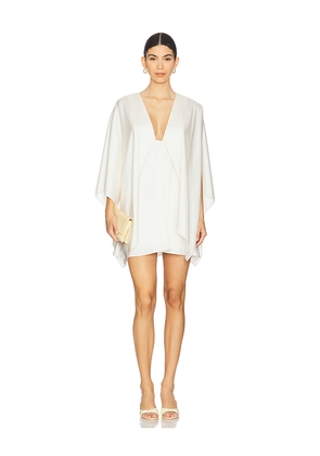 Baobab Pietro Mini Dress in Ivory. Size L. Also in M, S.