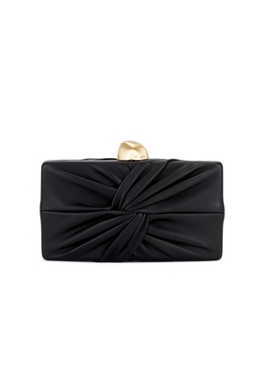 Cult Gaia Lisse Clutch in Black.