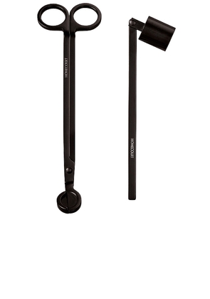 Homecourt Candle Accessory Duo in Black.
