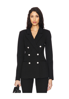 Good American Embellished Double Breasted Blazer in Black. Size 5X. Also in S.