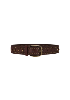 Free People x We The Free Sola Stud Belt in Cognac. Size M/L. Also in S/M, XS/S.