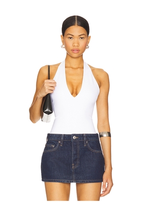 Good American Sculpting Halter Bodysuit in White. Size L. Also in XXXL/3X.