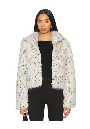 Free People Louder Please Hooded Jacket in Cream. Size XL. Also in XS.