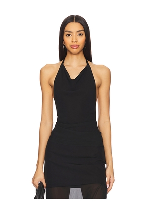NBD Elaina Halter Top in Black. Size L. Also in XL.