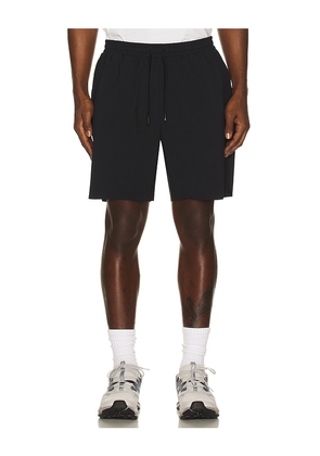 On 7 Court Shorts in Black. Size L. Also in M, S, XL/1X.