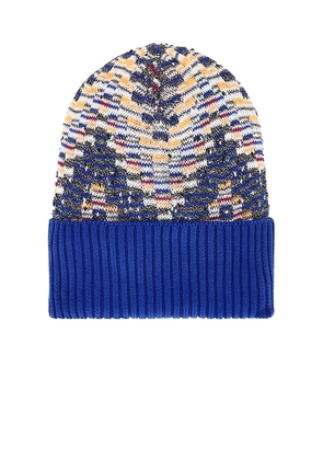 Missoni Beanie in Blue.