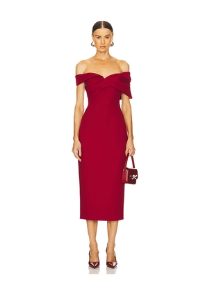 Rachel Gilbert Mattie Dress in Wine. Size 1. Also in 3.