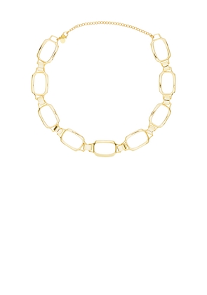petit moments Ela Necklace in Metallic Gold.